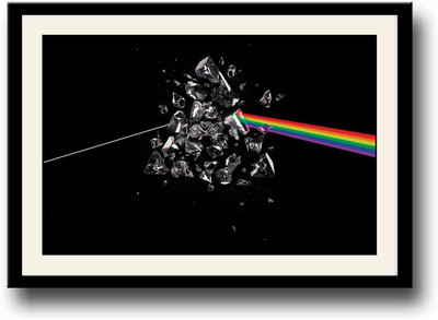 

Prism exploding light Fine Art Print(10 inch X 14 inch, Framed)