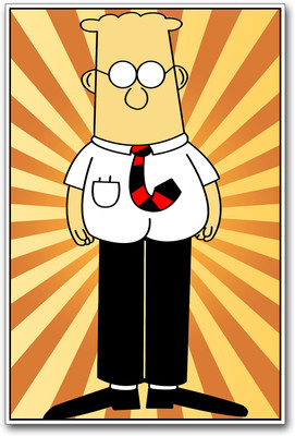 

Dilbert Paper Print(18 inch X 12 inch)