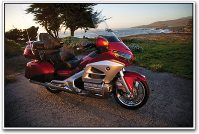 

Cool Red Honda Goldwing Motorcycle inspired Paper Print(12 inch X 18 inch)