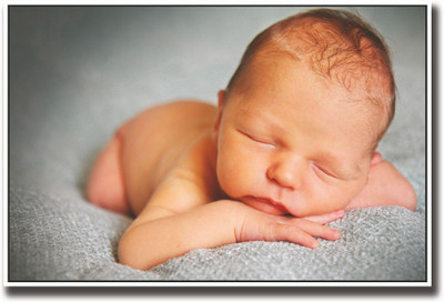 

Cute Sleeping new born baby Fine Art Print(12 inch X 18 inch, Rolled)