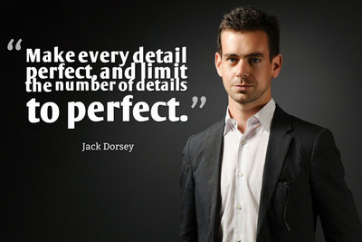 

Oshi - Jack Dorsey Motivation Quote Paper Print(12 inch X 18 inch, Stretched)