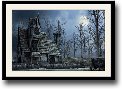 

Haunted House Fine Art Print(10 inch X 14 inch, Framed)