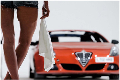 

Fast And Furious Girl Flagging Off Race Paper Print(12 inch X 18 inch, Rolled)