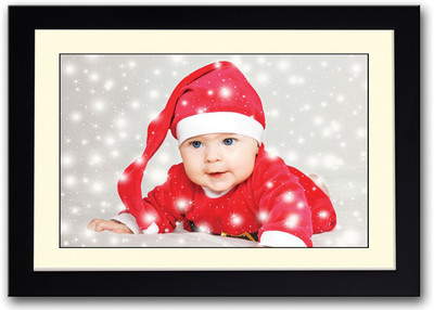 

Baby Santa Claus Fine Art Print(14 inch X 20 inch, Framed)