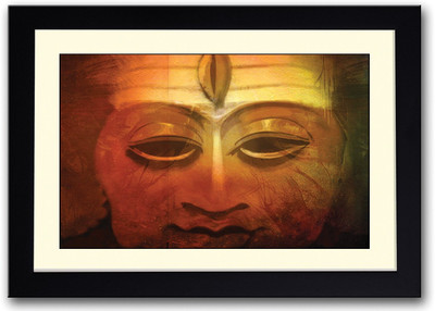 

Shiva Mahadev Fine Art Print(14 inch X 20 inch, Framed)