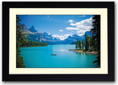 

Boating in Lake Fine Art Print(14 inch X 20 inch, Framed)