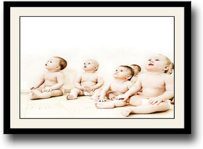 

Cute baby AFP0505 Fine Art Print(10 inch X 14 inch, Framed)