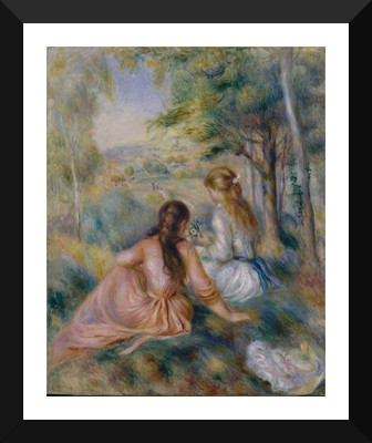 

Tallenge Old Masters Collection - Meadow By Pierre-Auguste Renoir - Premium Quality A3 Size Framed Poster Paper Print(17 inch X 12 inch, Framed)