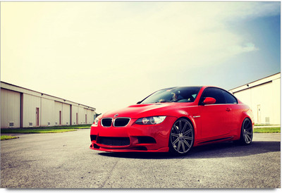 58% OFF on Fast Red Car Poster Paper Print(12 inch X 18 inch)