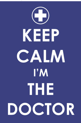 6% OFF on Keep Calm I Am the Doctor Paper Print(24 inch X 16 inch, Rolled)