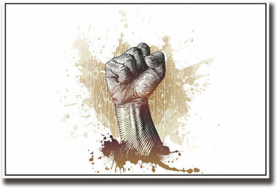 

Power fist artistic Fine Art Print(12 inch X 18 inch, Rolled)