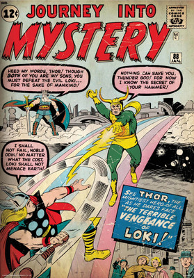 

Thor Mystery poster (Officially Licensed) Paper Print(24 inch X 16 inch, Rolled)