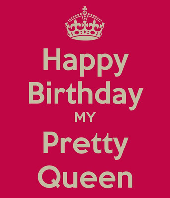

KEEP CALM HAPPY BIRTHDAY MY PREETY QUEEN HD POSTER WALLPAPER ON FINE ART PAPER Fine Art Print(19 inch X 13 inch, Rolled)