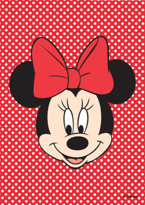 

ORKA Disney-Minnie Face Digital Printed with Laminated Paper Print(18 inch X 12 inch, Rolled)