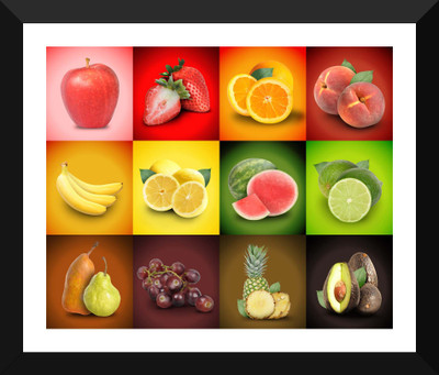 

Tallenge Art For Kitchen - Freshness Of Life - Premium Quality A3 Size Framed Poster Paper Print(17 inch X 12 inch, Framed)