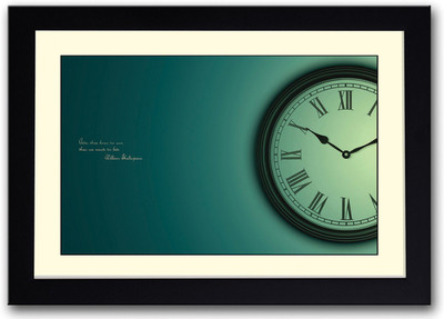 

William Shakespeare time quote Fine Art Print(14 inch X 20 inch, Framed)
