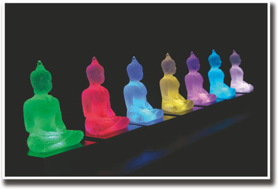 

Colourful multiple Buddha Fine Art Print(12 inch X 18 inch, Rolled)