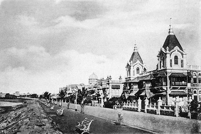 

Cuffe Parade, Bombay Canvas Art(10 inch X 15 inch, Rolled)