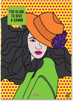 

MadCap Poster - Glamorous Fine Art Print(16.53 inch X 11.69 inch, Rolled)