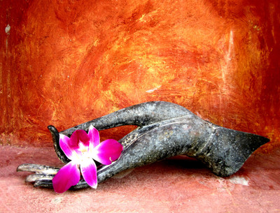 

Tallenge - Lotus Hand Position With Flower - A3 Size Rolled Poster Paper Print(16.5 inch X 11.7 inch, Rolled)