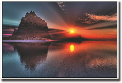 

Sand hill during sunset Fine Art Print(12 inch X 18 inch, Rolled)