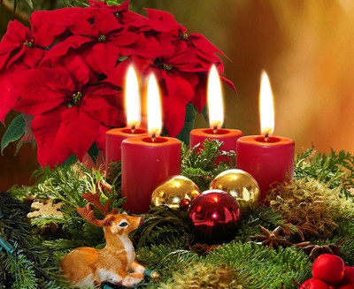 79% OFF on Mesleep Candle Painting Without Frame. Canvas Art(18 inch X 22 inch)