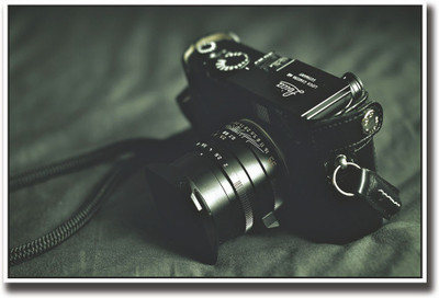 

Vintage black camera Fine Art Print(12 inch X 18 inch, Rolled)