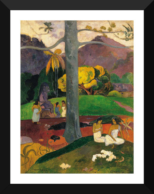 

Tallenge Modern Masters Collection - In Olden Times by Paul Gauguin - Premium Quality A3 Size Framed Poster Paper Print(17 inch X 12 inch, Framed)