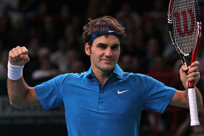

Roger Federer Tennis Player Paper Print(12 inch X 18 inch, Rolled)