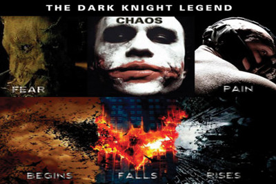 

The Dark Night Legend Paper Print(12 inch X 18 inch, Rolled)