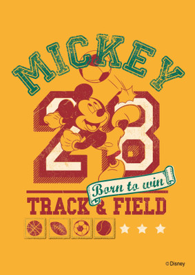 

ORKA Disney-Mickey Mouse Digital Printed with Laminated Paper Print(18 inch X 12 inch, Rolled)