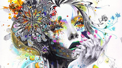 

DIGITAL PAINTING WALL HD WALLPAPER ART PAPER Fine Art Print(19 inch X 13 inch, Rolled)