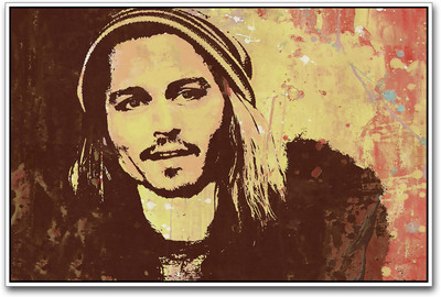 

Johnny Depp Artistic Paper Print(12 inch X 18 inch)