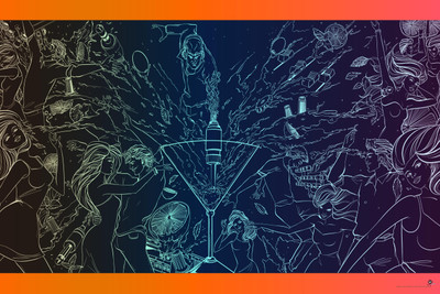 

Cocktail - All Nighter Paper Print(12 inch X 18 inch)