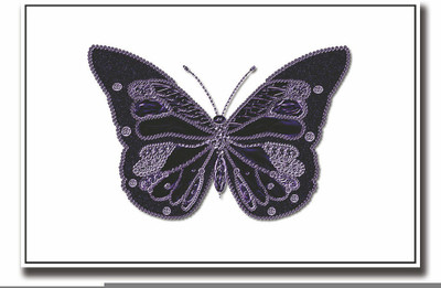 

Posterhouzz Beautiful purple butterfly Fine Art Print(12 inch X 18 inch, Rolled)