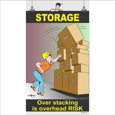 

Safety Poster-Storage Paper Print(26 inch X 14.22 inch, Rolled)