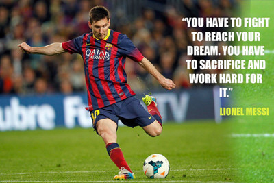 

Poster - Lionel Messi Quotes Poster Paper Print(12 inch X 18 inch, Rolled)