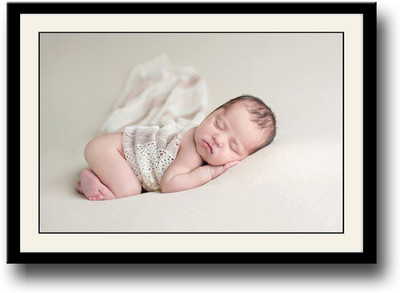 

Amazingly cute baby Fine Art Print(10 inch X 14 inch, Framed)