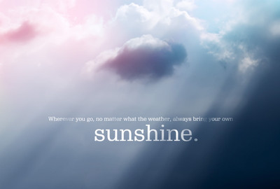 

Posterhouzz Bring Your Own Sunshine - Motivational Poster Paper Print(12 inch X 18 inch, Rolled)