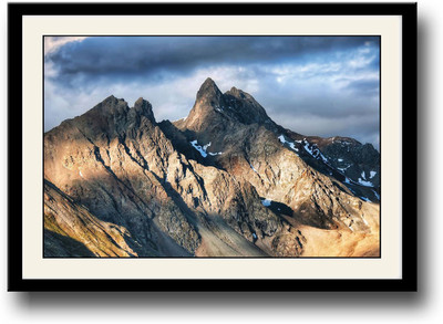 

Alps Mountain Amazing Fine Art Print(10 inch X 14 inch, Framed)