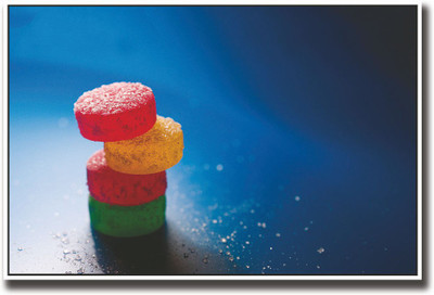 

Colourful candies Fine Art Print(12 inch X 18 inch, Rolled)
