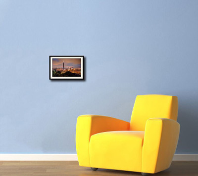 

Skyscraper View Fine Art Print(10 inch X 14 inch, Framed)