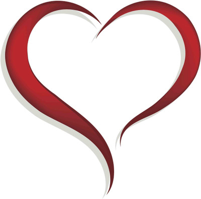 

Tallenge - Valentine’s Day Gift - Red Minimalistic Heart - A3 Size Premium Quality Rolled Poster Paper Print(16.5 inch X 11.7 inch, Rolled)