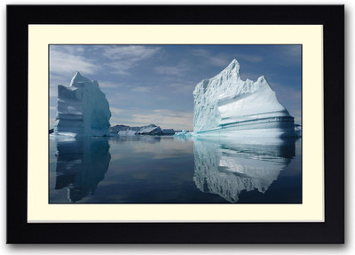 

Iceberg Island Fine Art Print(14 inch X 20 inch, Framed)