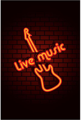 

Live Music_poster Paper Print(18 inch X 12 inch, Rolled)