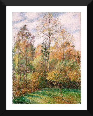 

Tallenge Modern Masters Collection - Automne, Peupliers, Eragny by Camille Pissarro - Premium Quality A3 Size Framed Poster Paper Print(17 inch X 12 inch, Framed)
