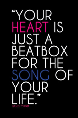 Oshi - Song Of Your Life Motivational Quote Paper Print(18 inch X 12 inch, Stretched)