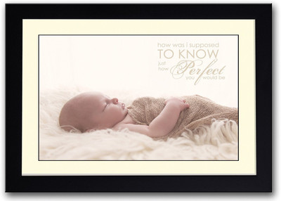 

Perfect Cute Baby Fine Art Print(14 inch X 20 inch, Framed)