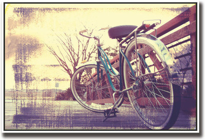 

Vintage Bicycle photography Fine Art Print(12 inch X 18 inch, Rolled)