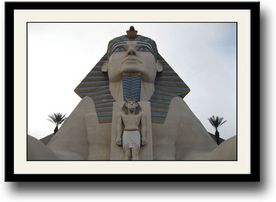 

Egyptian architecture Fine Art Print(10 inch X 14 inch, Framed)